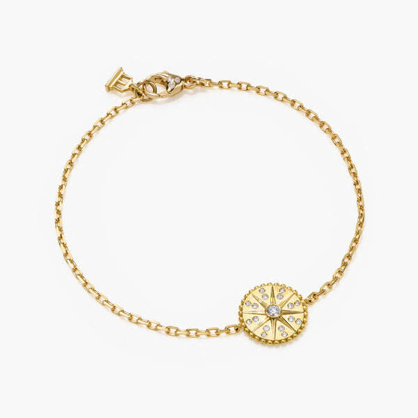18K Orbit Star Bracelet