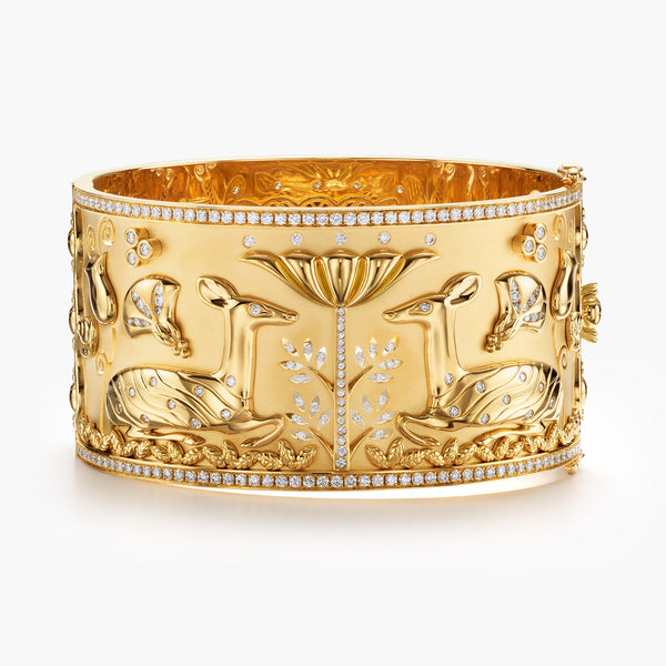18K Deer Bracelet