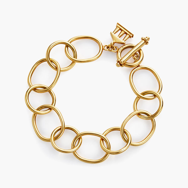 18K Large Arno Link Bracelet