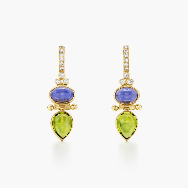 18K Dynasty Drop Earrings