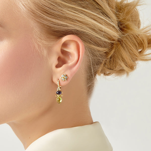 18K Dynasty Drop Earrings