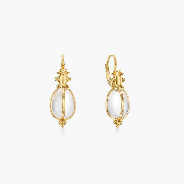 18K Classic Amulet Earrings