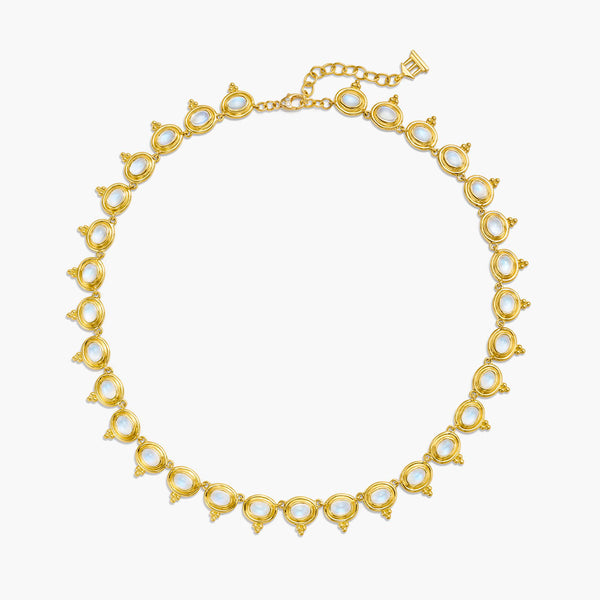 18K Classic Temple Necklace