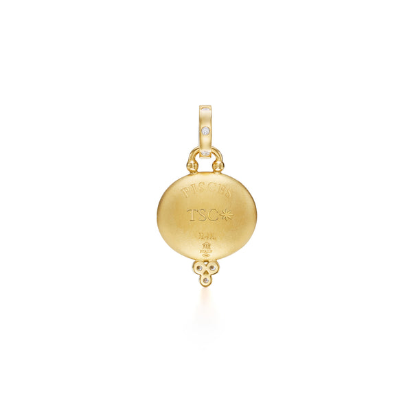 18K Pisces Pendant