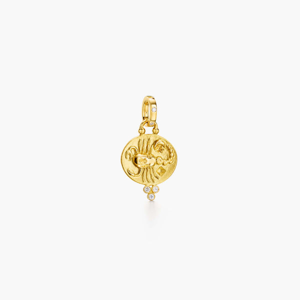 18K Scorpio Pendant