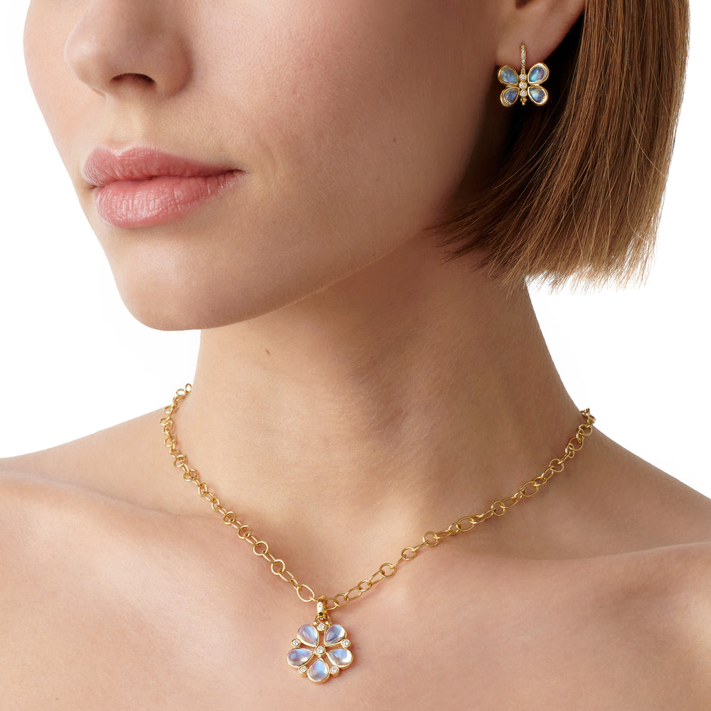 18K Luna Butterfly Earrings