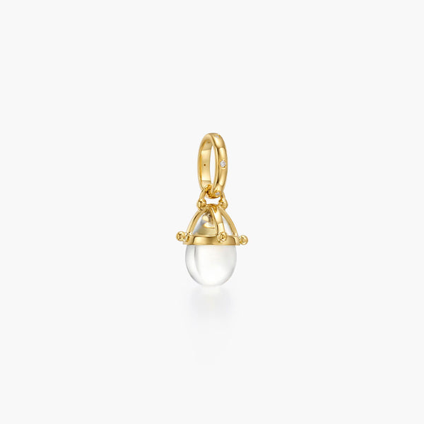 18K Granulated Amulet