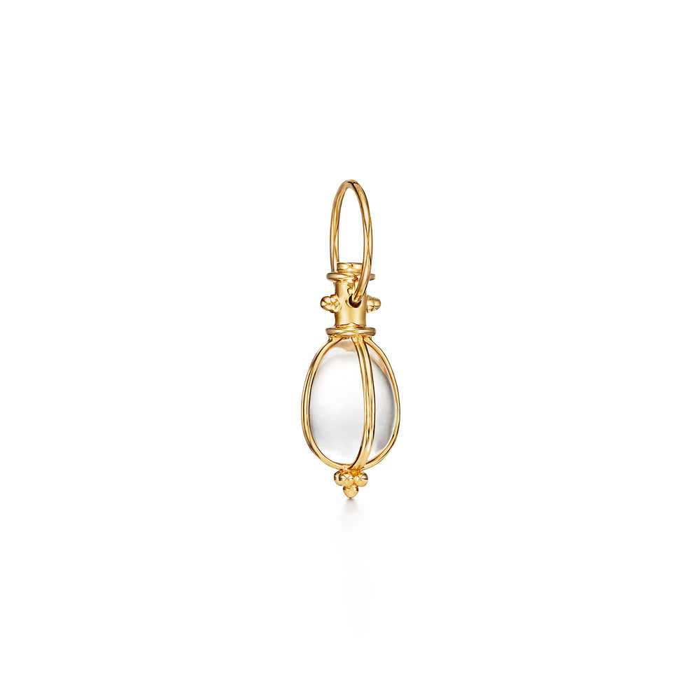 18K Original Rock Crystal Amulet