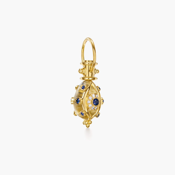 18K Evil Eye Amulet