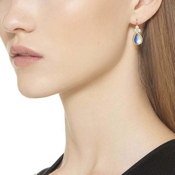 18K Classic Pear Drop Earrings