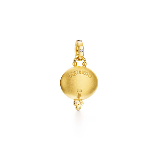 18K Aquarius Pendant