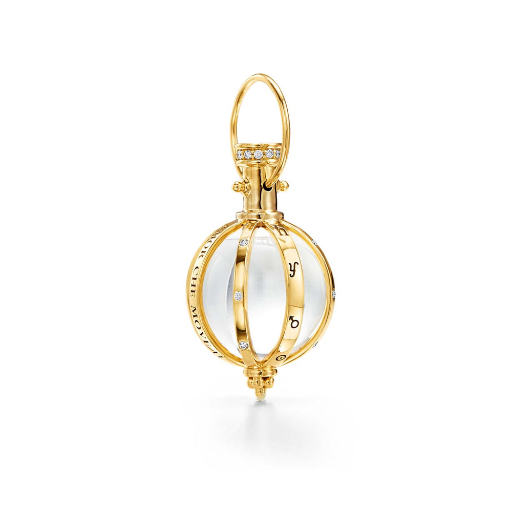 18K Round Astrid Amulet