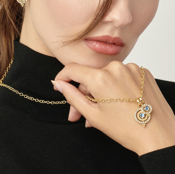 18K Orbit Pendant